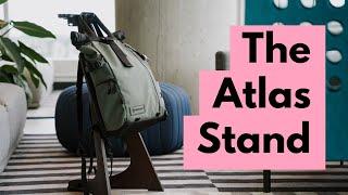 The FIRST ever backpack stand! --- The Atlas by Addio Design