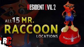 Resident Evil 2 | All MR. RACCOON Locations (Complete Vermin Exterminator)