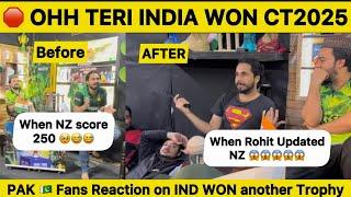 Ohh Teri!! jeet gya INDIA PAK  Fans Reaction on INDIA won Champions Trophy vs NZ