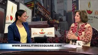 JUS LIVE - "Diwali at Time Square" Interview with Neeta Bhasin