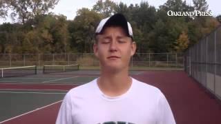 Novi junior Maxx Anderson talks about his doubles lineup expectations this weekend  #mipztennis #mip