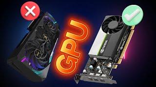 Which GPU You Should Buy - Gaming vs Editing GPUs