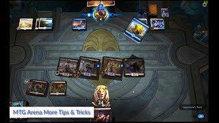 Magic the Gathering Arena more Tricks and tips