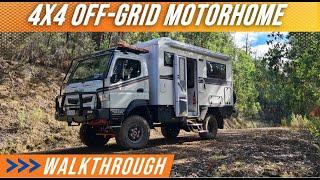 Off-road, Off-grid 4X4 motorhome - Isuzu NPS or Fuso Canter