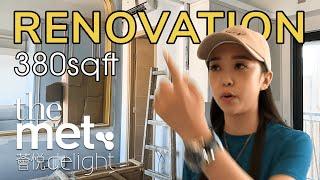 Renovating a 380sqft apartment 'The Met Delight 薈悅' | Inch. Interior Design