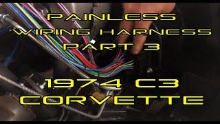 Painless Wiring Harness Part 3 - Laying out the Harness on the Vehicle