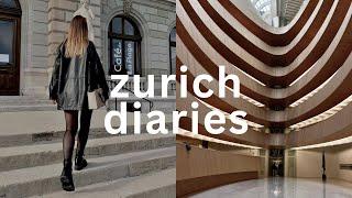 zurich diaries | first week of law school, german grocery haul & productive studying