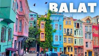 Colors of Balat: Explore Istanbul's Vibrant Streets (Virtual Walk)