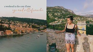 exploring eze and villefranche, south of france