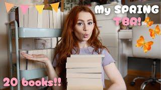 My SPRING TBR (20 new releases & TBR classics)