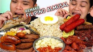 INDOOR COOKING | FILIPINO ALMUSAL REMAKE | Filipino Food Mukbang | Mukbang Philippines