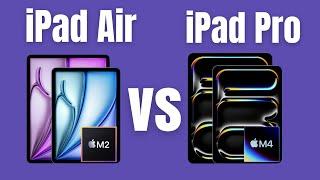 Unterschiede und Gemeinsamkeiten! Apple iPad Air M2 vs Apple iPad Pro M4 2024! Das musst du wissen!