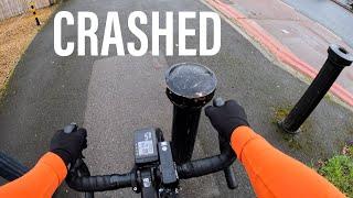 I crashed my bike in the most ridiculous way...