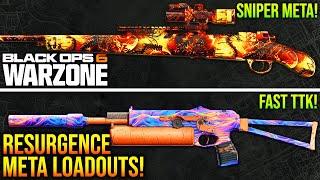 WARZONE: New BEST RESURGENCE META LOADOUTS After MAJOR UPDATE! (BO6 WARZONE META Weapons)