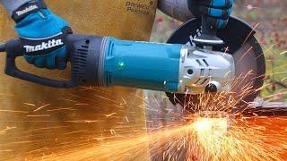 This is the most powerful angle grinder from Makita. GA9071X1, 2800W