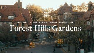 Golden Hour & the Tudor Homes of Forest Hills Gardens, Queens