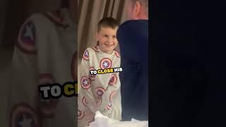 He shocked his dad with this incredible trick 