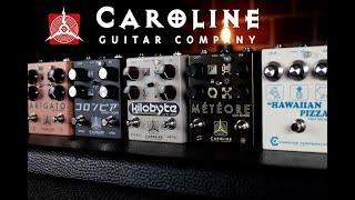 Caroline Guitar Company // Arigato, Hawaiian Pizza, Kilobyte, Météore, Shigeharu, Somersault