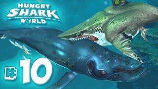 MEGALODON EATS WHALES!! - Hungry Shark World | Ep10 HD