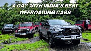 FINDING WHICH IS THE BEST SUV IN JUNGLE || OFFRAODING DAY IN JUNGLE