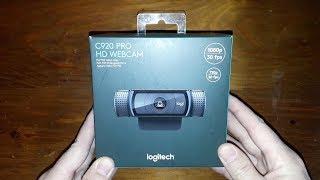 Logitech C920 PRO HD Webcam, 1080p Video with Stereo Audio, Widescreen Desktop/Laptop