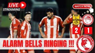 ARIS OLYMPIACOS 2-1 | Olympiacos defeated in Thessaloniki | Post-match LIVE STREAM