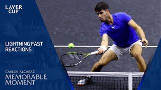 Carlos Alcaraz Show Great Reactions | Laver Cup 2024