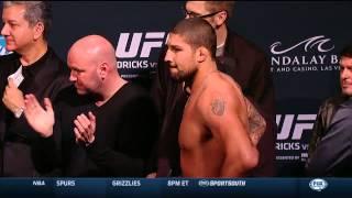 Travis Browne vs. Brendan Schaub face-off