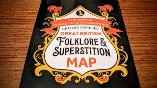 Great British FOLKLORE AND SUPERSTITION Map - (marvellous maps.com)