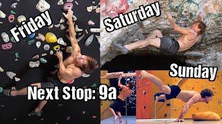 Perfect Climbing Training Weekend (Next Stop: 9a)