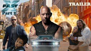 FAST X: Part 2 (2025) Trailer  Vin Diesel, Dwayne Johnson, Jason Momoa, Gal Gadot, J Statham #fastx