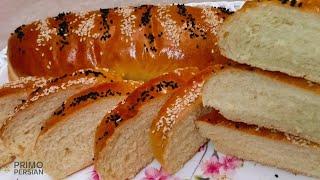 Persian Food Shirmal Bread Recipe | The best Iranian bread for breakfast