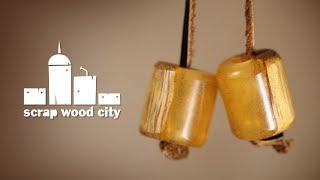 Make a wood and resin begleri - Anti stress juggling toy