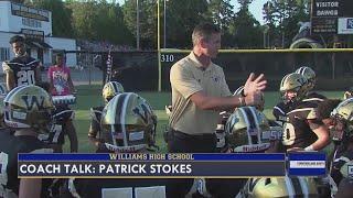 Coach Talk: Patrick Stokes, head coach of Williams