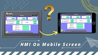 Delta HMI Screen On Mobile Through WiFi