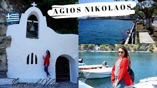 GREECE Travel Vlog: Easter in CRETE, 700km-4 Days, Agios Nikolaos part 2 #Crete |Olga-Maria Riante