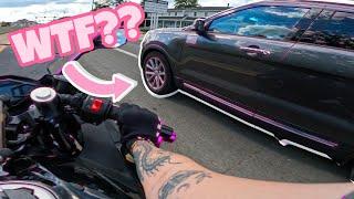 Some People CANT DRIVE! | Girl Motovlog