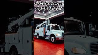 FU#CK WHAT PEOPLE SAY #heavyequipmentmechanic #westtexas #servicetechnician #servicetruck