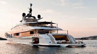 Samurai | German Billionaire’s Stunning Superyacht Comes With Its Own Brabus Luxury Speedboat !