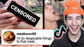 Weird TikTok Comments: The Meat Side of Social Media