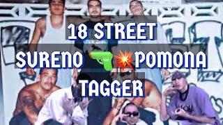 18 STREET GANG MEMBER POMONA TAGGER OVER TAKING OVER A GANG TERRITORY IN POMONA#crimestory