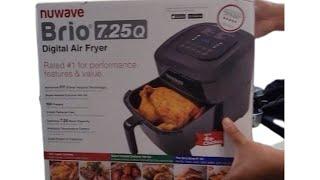 Best Air Fryer Nuwave Brio 7.25 - Straight to Point Demo