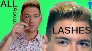 Men's Eyelash Curling Tutorial