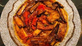 طرز تهیه بادنجان سرخ شده هراتی (در کمتر از بیست دقیقه) Eggplant recipe how to make eggplant