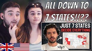 British Couple Reacts to Why Swing States Matter So Much In US Elections