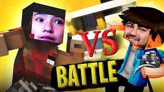 MINECRAFT / FEZOT VS READRUK BATTLE / KIMNING UYI ZO'R / UZBEKCHA LET'S PLAY