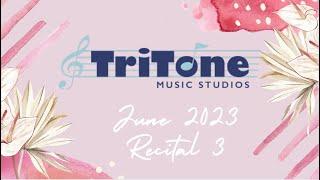 TriTone Music Studios June 2023 Recital Show 3