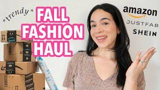 FALL FASHION HAUL *trendy accessories from amazon, shein, justfab* | Jessica Melgoza