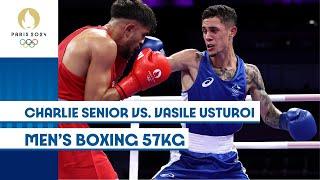  Charlie Senior vs. Vasile Usturoi  | Men's Boxing 57kg | #Paris2024 Highlights