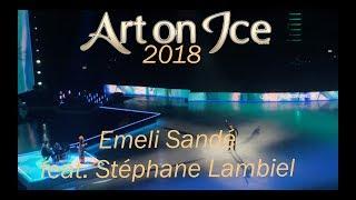 Art On Ice 2018 l Emeli Sandé "Read All About It" with Stéphane Lambiel